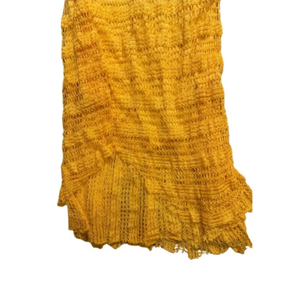 💛 Y2K Crochet Ombré Midi Dress - Picture 4 of 6